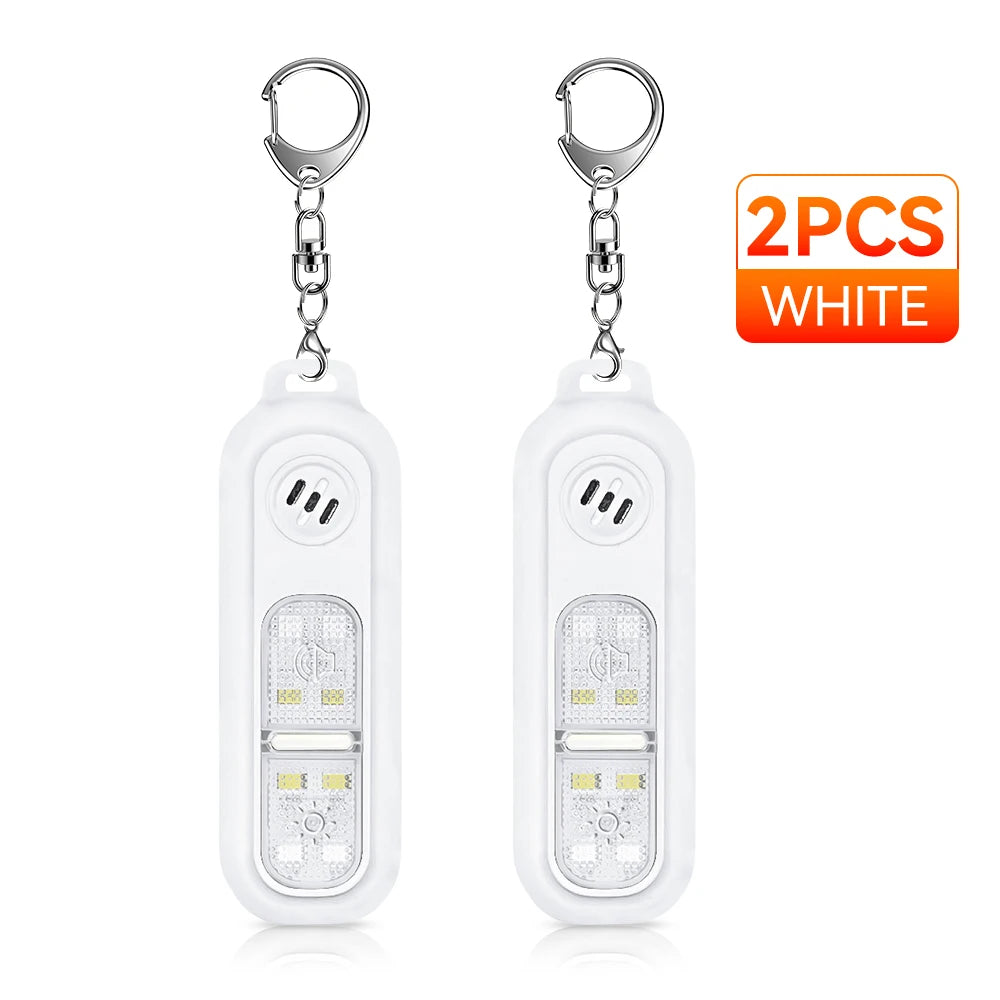 Rechargeable Safety Alarm Keychain
