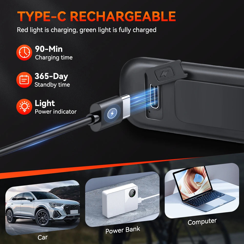 Rechargeable Safety Alarm Keychain