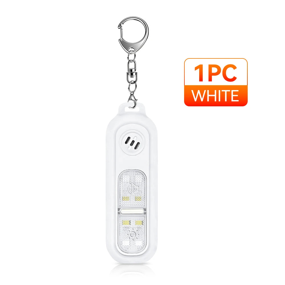 Rechargeable Safety Alarm Keychain