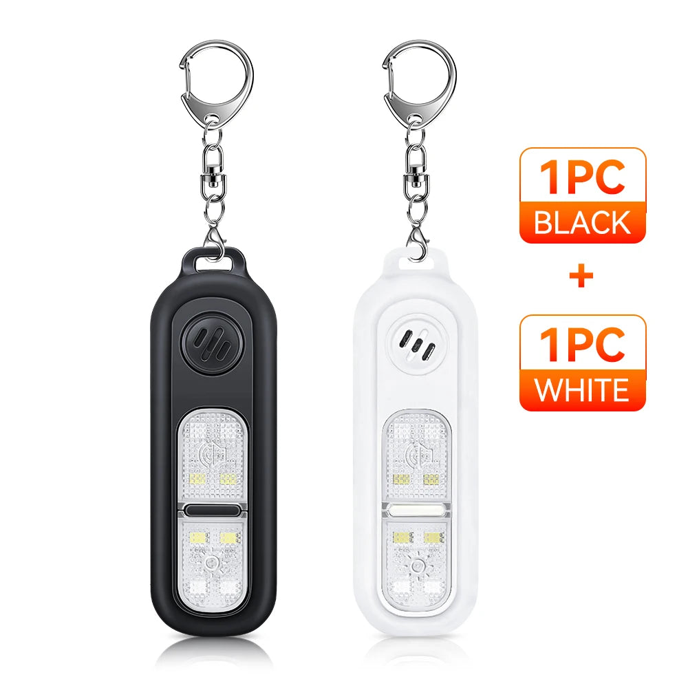 Rechargeable Safety Alarm Keychain