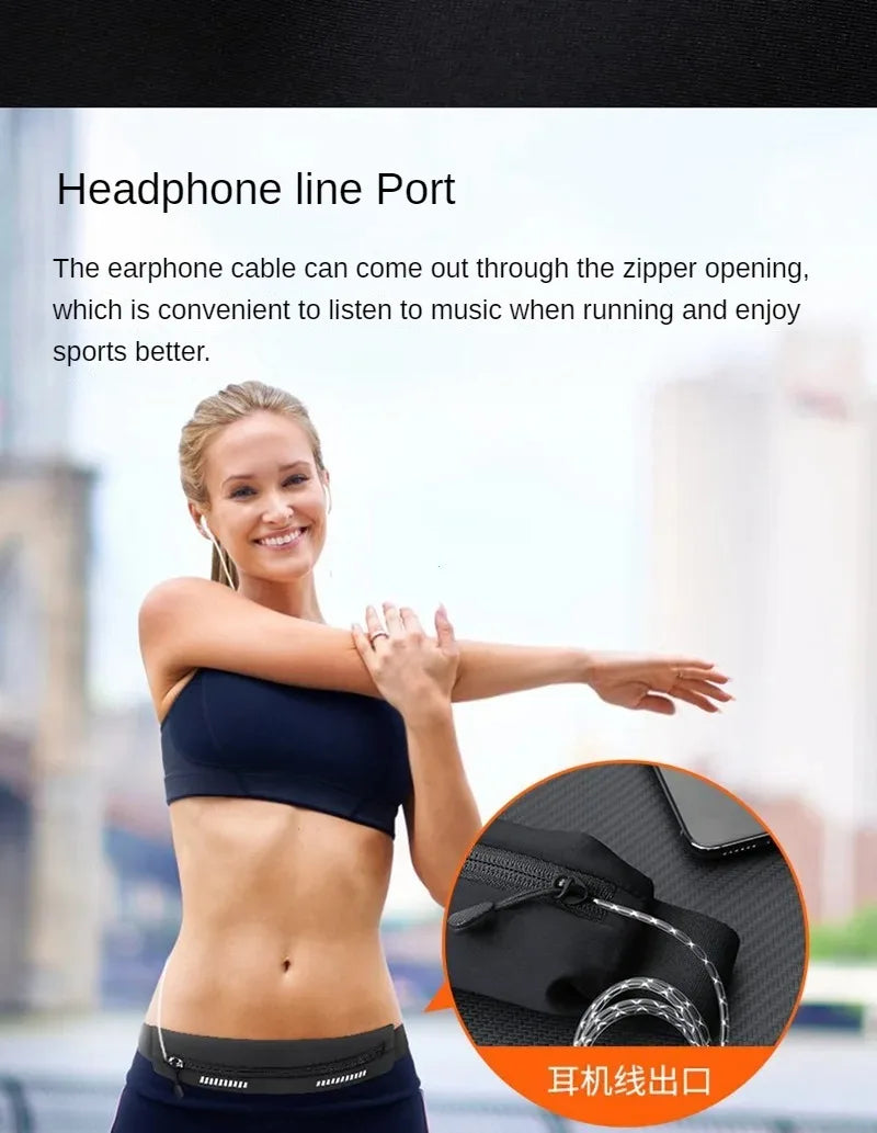 Waterproof Running Belt – Phone & Key Holder