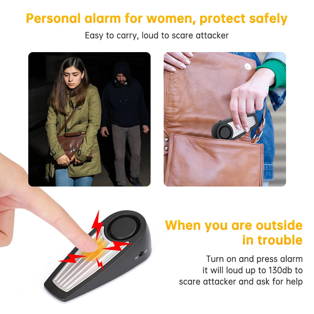 130dB Door Stop Alarm