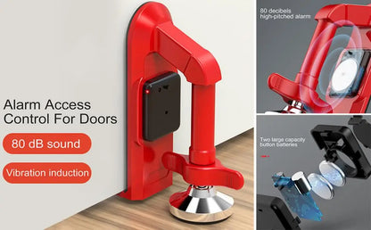 Portable Travel Door Lock + Alarm