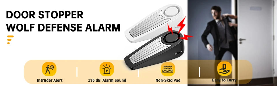 130dB Door Stop Alarm