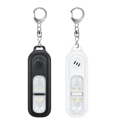 Rechargeable Safety Alarm Keychain